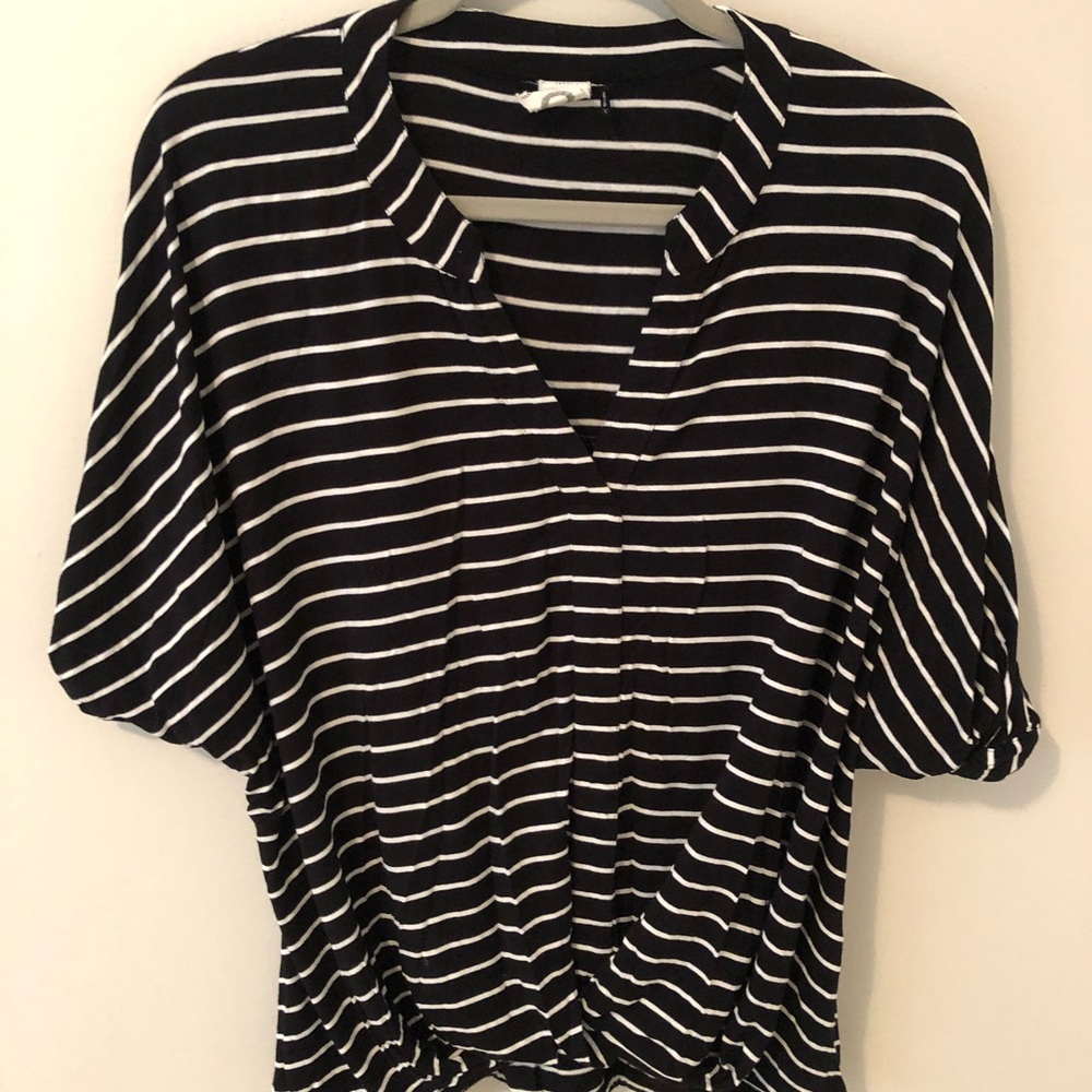Striped Anthropologie Top